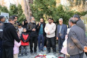 گرامیداشت سومین سالروز تولد آسمانی شهید مدافع امنیت مهندس علی نظری 